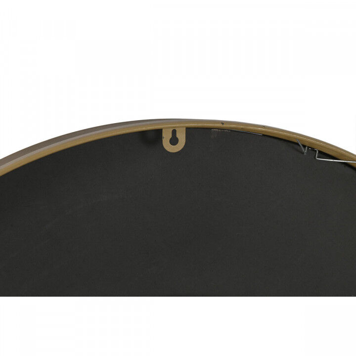 Reloj de Pared Home ESPRIT Negro Dorado Metal Cristal Vintage 80 x 9,5 x 80 cm