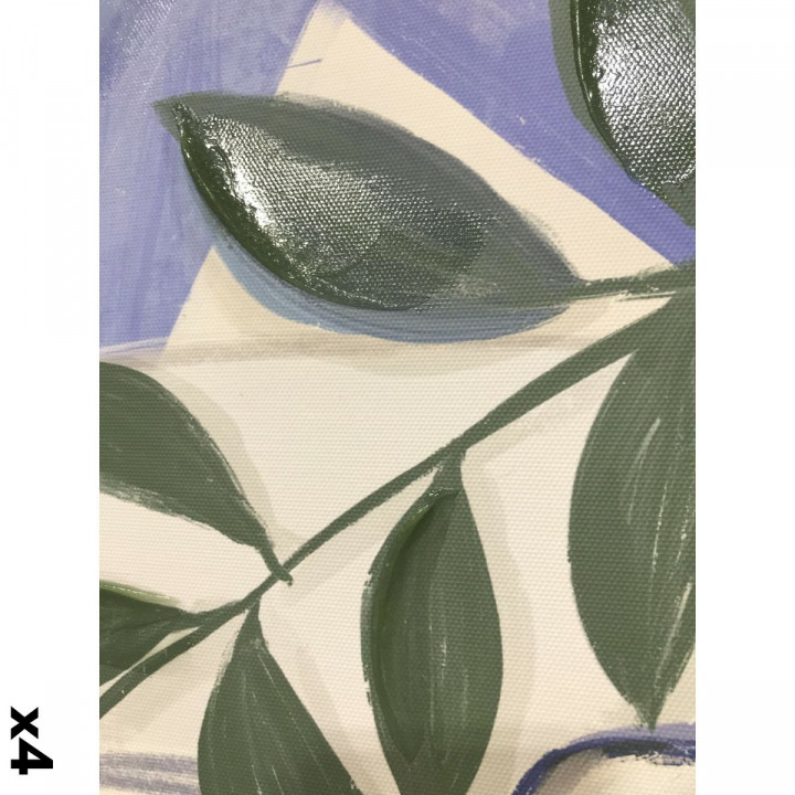 Lienzo Home ESPRIT Poliestireno Lienzo 60 x 4 x 80 cm (4 Unidades)