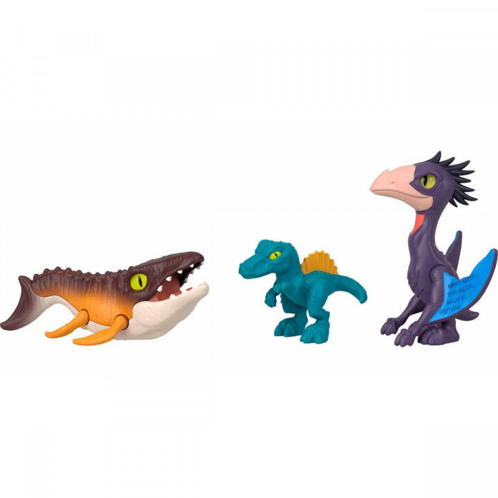 Playset Imaginext Jurassic World Multicolor 10 Piezas