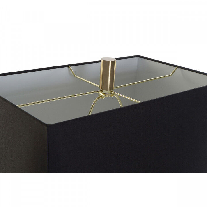 Desk lamp DKD Home Decor Black Golden Metal 60 W 240 V 38 x 23 x 78 cm