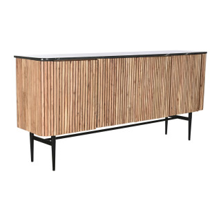 Dientafel DKD Home Decor Marmer Acacia 170 x 40 x 80 cm