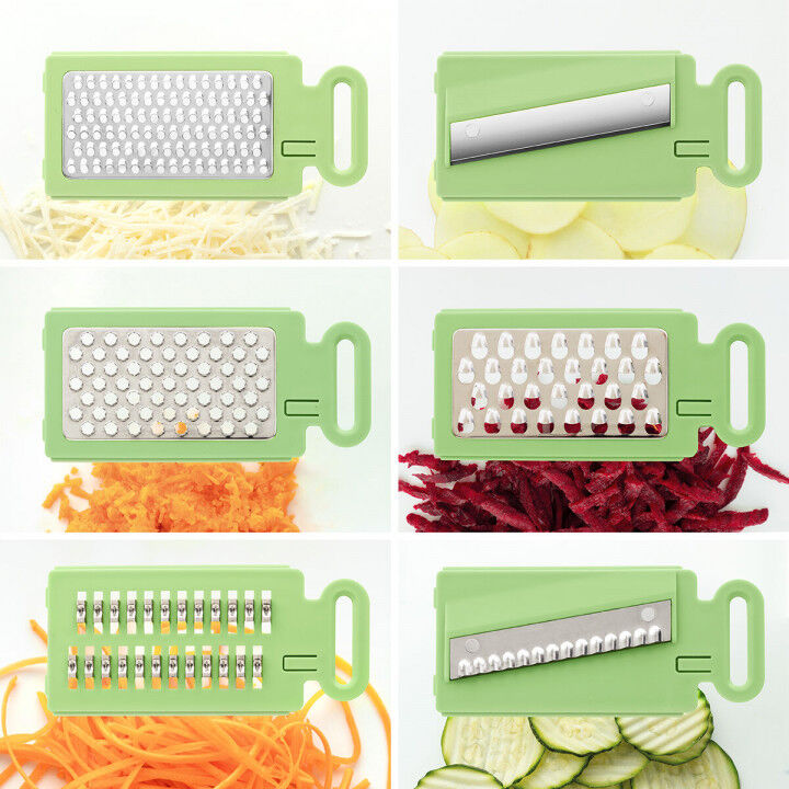 6-in-1 Opvouwbare Mandoline Rasp Choppie InnovaGoods
