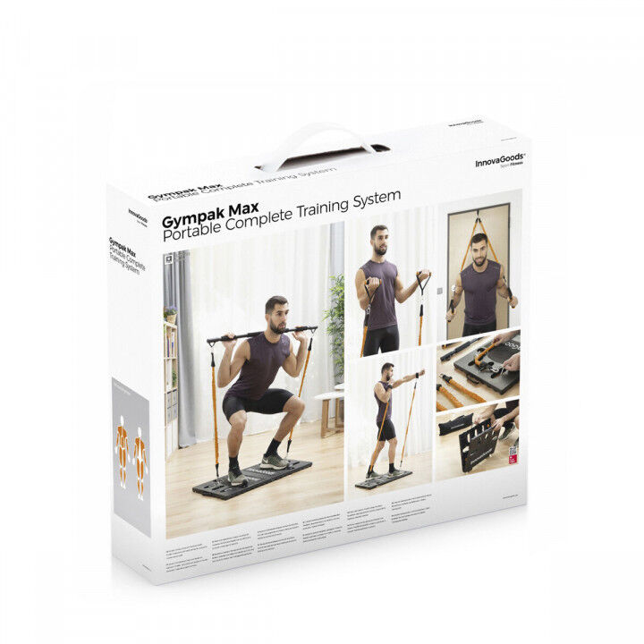 Uitgebreid draagbaar trainingssysteem met oefeningengids Gympak Max InnovaGoods