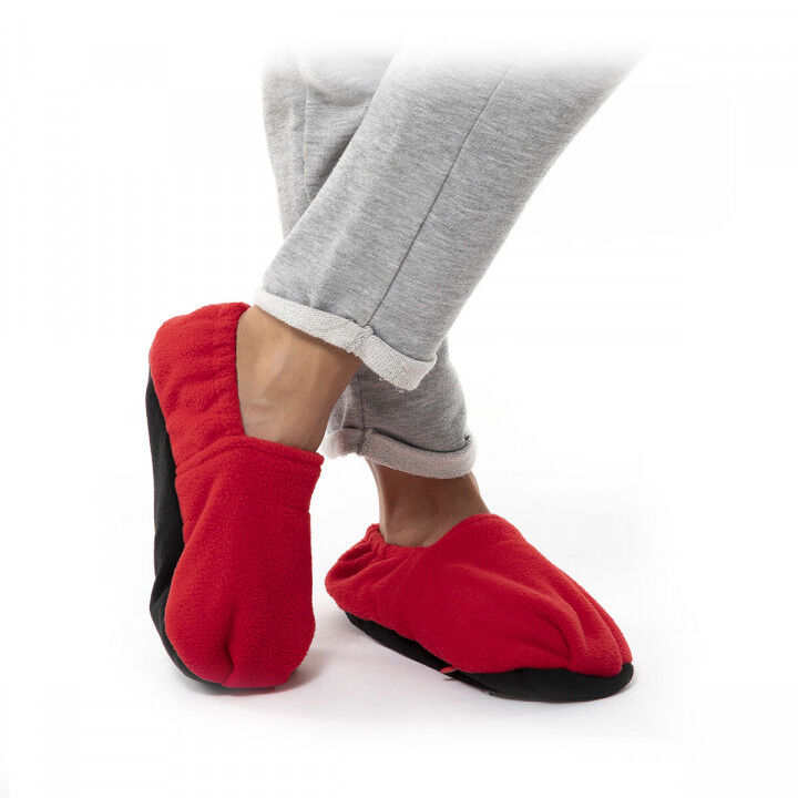 Verwarde slippers, op te warmen in de magnetron InnovaGoods Rood