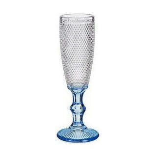 Copa de champán Azul Cobalto 180 ml