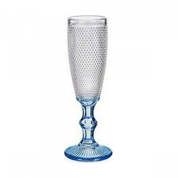 Champagnerglas Kobaltblau 180 ml