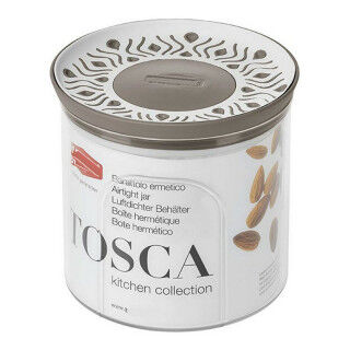 Barattolo Stefanplast STF923 11,7 x 11 x 11,7 cm Beige Plastica 700 ml
