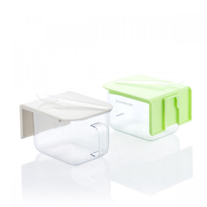 Contenitori da Cucina Adesivi Estraibili Handstore InnovaGoods 2 Unità