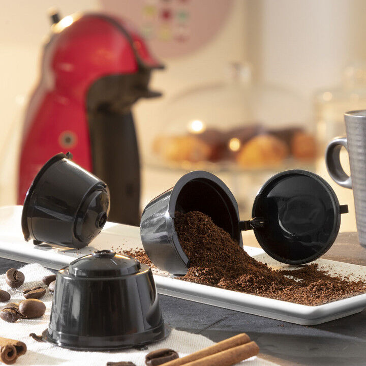 Set van 3 herbruikbare koffiecapsules Redol InnovaGoods