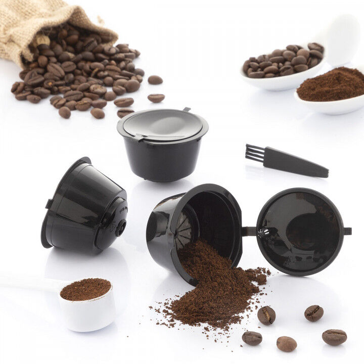 Set van 3 herbruikbare koffiecapsules Redol InnovaGoods