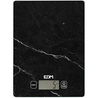 keukenweegschaal EDM 07528 Zwart 5 kg