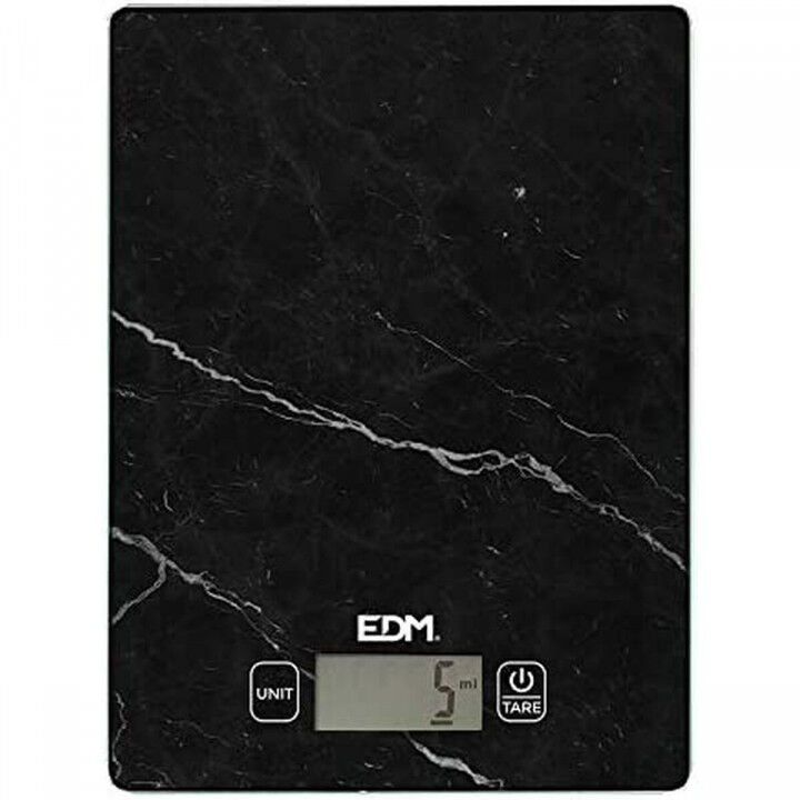 keukenweegschaal EDM 07528 Zwart 5 kg