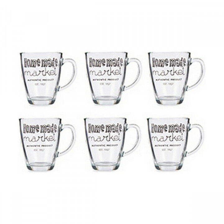 Tazza Mug Vivalto Trasparente 320 ml (6 Unità)