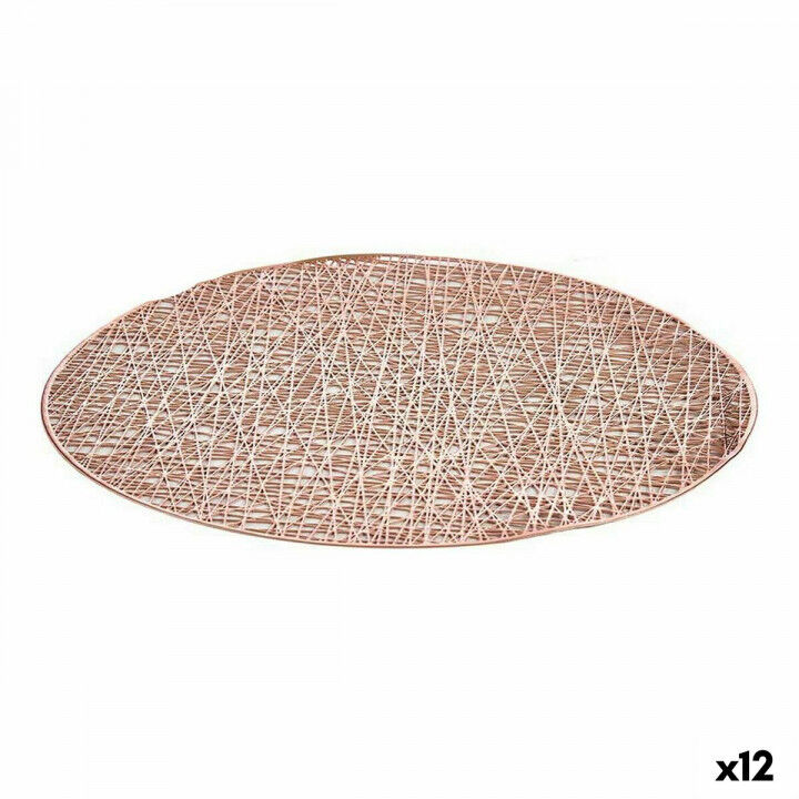 Sottopentola Kinvara Rosa Plastica Ø 38 cm (12 Unità)