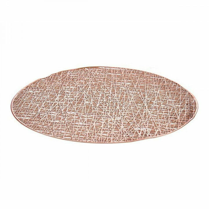 Sottopentola Kinvara Rosa Plastica Ø 38 cm (12 Unità)