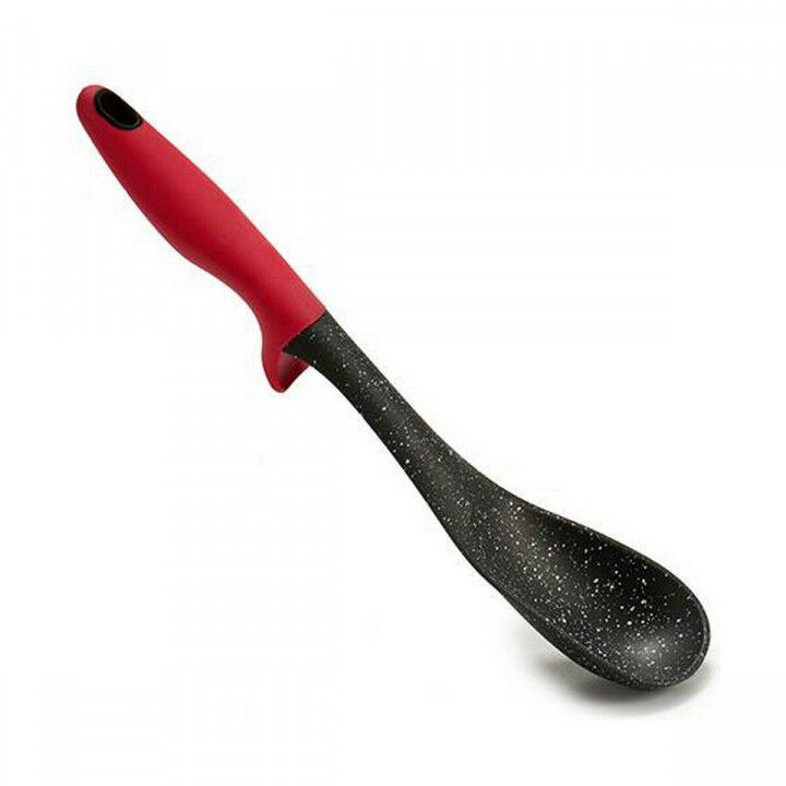 Löffel Nylon 7 x 32 x 7 cm Schwarz Rot (12 Stück)