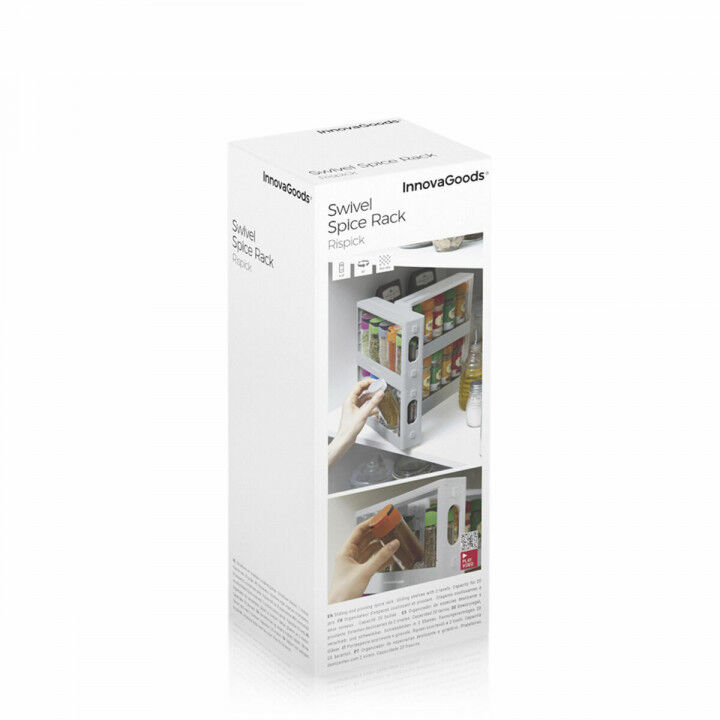 Organizador de Especias Deslizante y Pivotante Rispick InnovaGoods (Reacondicionado A)