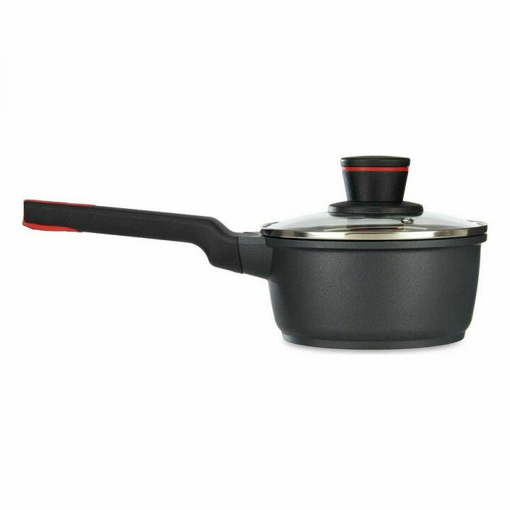 Casseruola con Coperchio Kinvara Nero Metallo Alluminio Bachelite Alluminio fuso Ø 16 cm 17,1 x 14 x 35,2 cm (6 Unità)