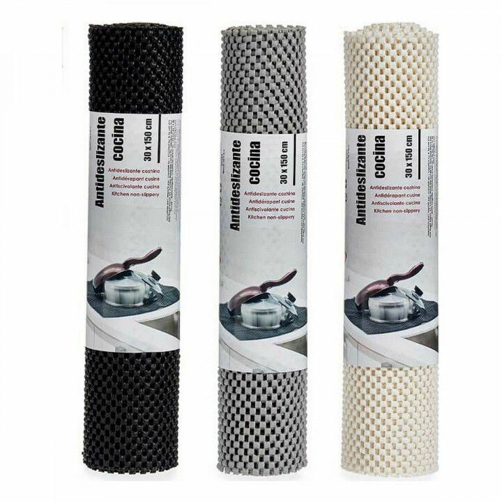 Tappetino Antiscivolo Kinvara Gomma Plastica 30 x 150 cm (24 Unità)