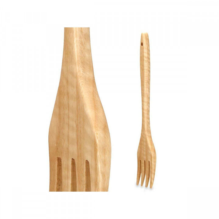 Pfannenwender Kinvara Holz 7 x 35 x 2 cm Gabel (12 Stück)