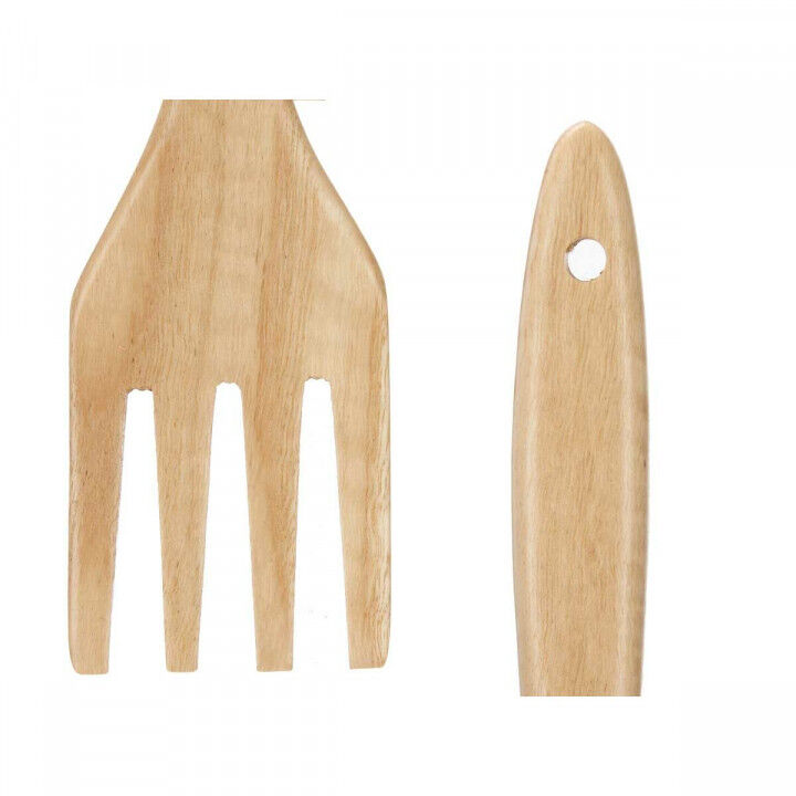 Paleta de Cocina Kinvara Madera 7 x 35 x 2 cm Tenedor (12 Unidades)