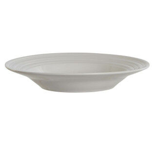 Piatto Fondo DKD Home Decor Bianco Porcellana 20 x 20 x 3 cm