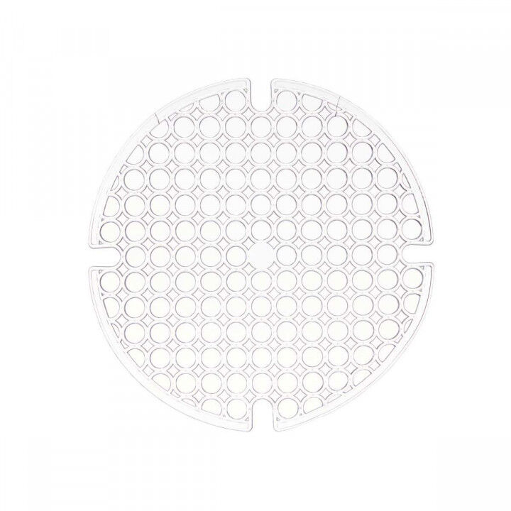 Tapis Antidérapant Kinvara Transparent Plastique 29 x 0,1 x 29 cm Évier (12 Unités)