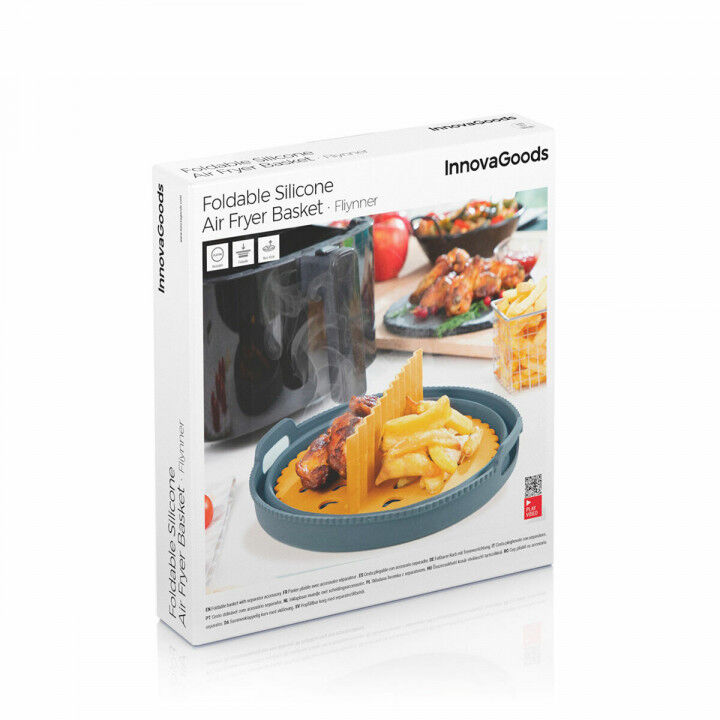 Opvouwbaar siliconen mandje voor airfryer Fliynner InnovaGoods