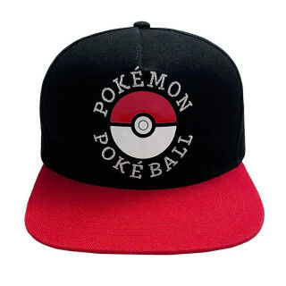 Berretto Unisex Pokémon Trainer Nero Rosso Taglia unica 58 cm