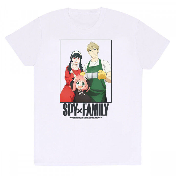 Maglia a Maniche Corte Spy X Family Full Of Surprises Bianco Unisex