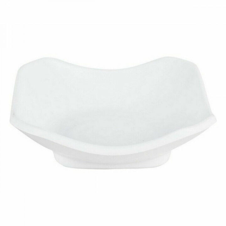 Set de Degustación Viejo Valle Troya Blanco Melamina Cuadrado 11 x 11 x 3,5 cm (24 Unidades)