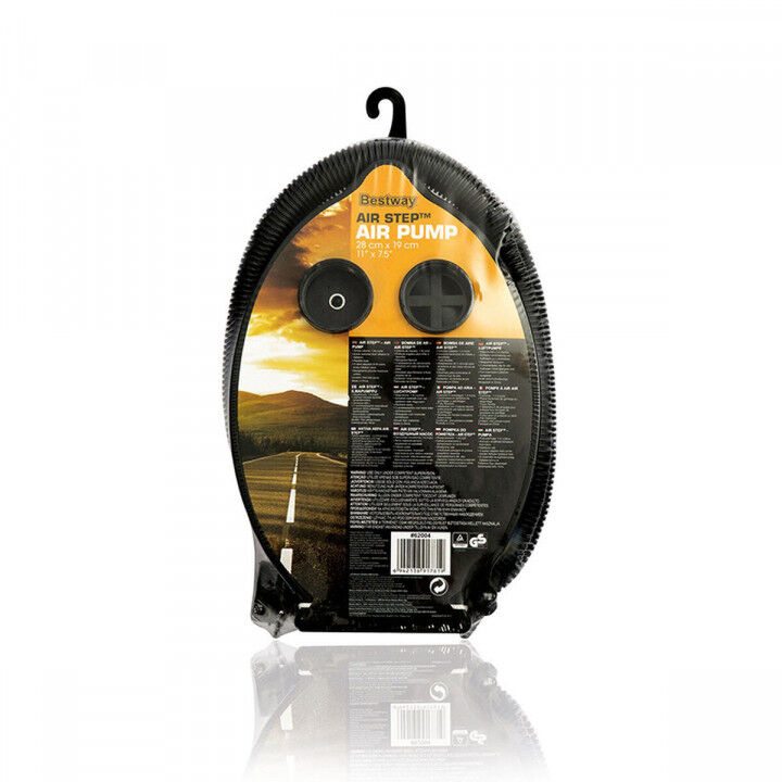 Bestway Voetpomp 3L 28x19 cm Intrekbaar Opblaasbaar en Kamperen 62004