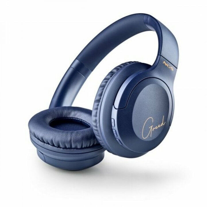 Hoofdtelefoon met microfoon NGS ARTICAGREEDBLUE Blauw
