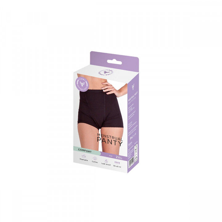 Menstruationsslip Femme Republique Schwarz