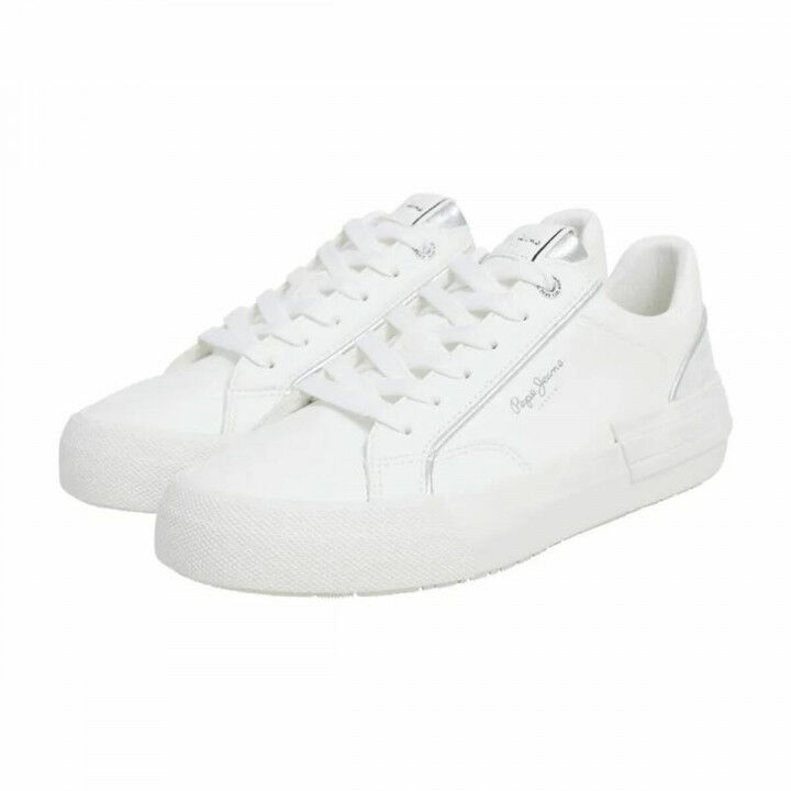 Dames casual sneakers Pepe Jeans Allen Twin Wit