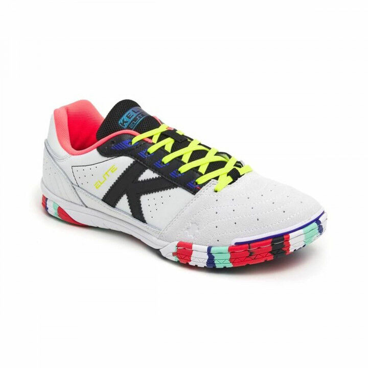 Scarpe da Calcio a 5 per Adulti Kelme Elite Bianco Nero