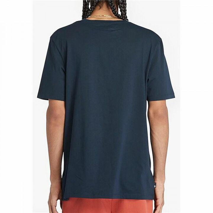Maglia a Maniche Corte Uomo Timberland Stack Logo Nero