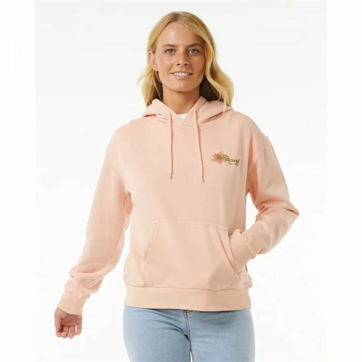 Dameshoodie Rip Curl Wild Bloom Geel