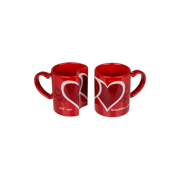 Juego de Tazas Out of the Blue Rojo (2 Unidades)