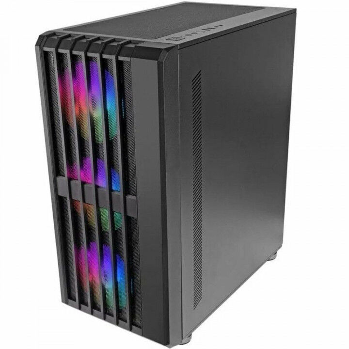 Case computer desktop ATX Mars Gaming MCVAULT Nero