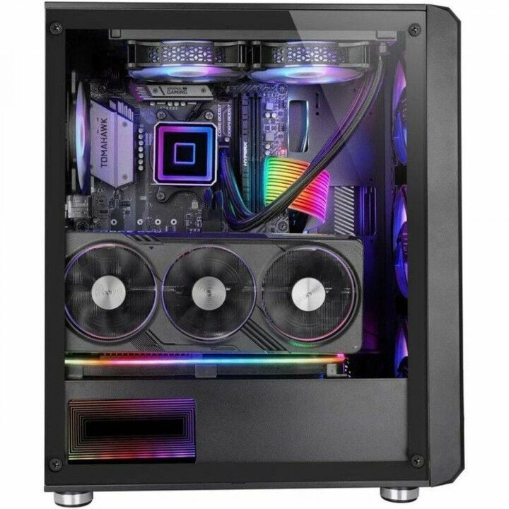 ATX Semi-toren doos Mars Gaming MCVAULT Zwart