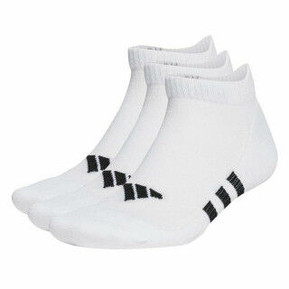 Chaussettes Adidas Prf Cush Low  Blanc M 3 Unités
