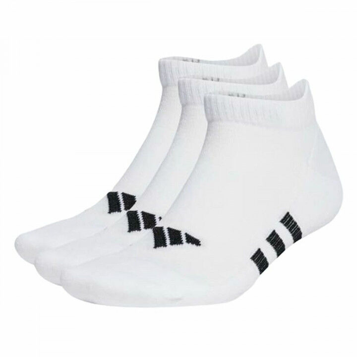 Chaussettes Adidas Prf Cush Low  Blanc M 3 Unités
