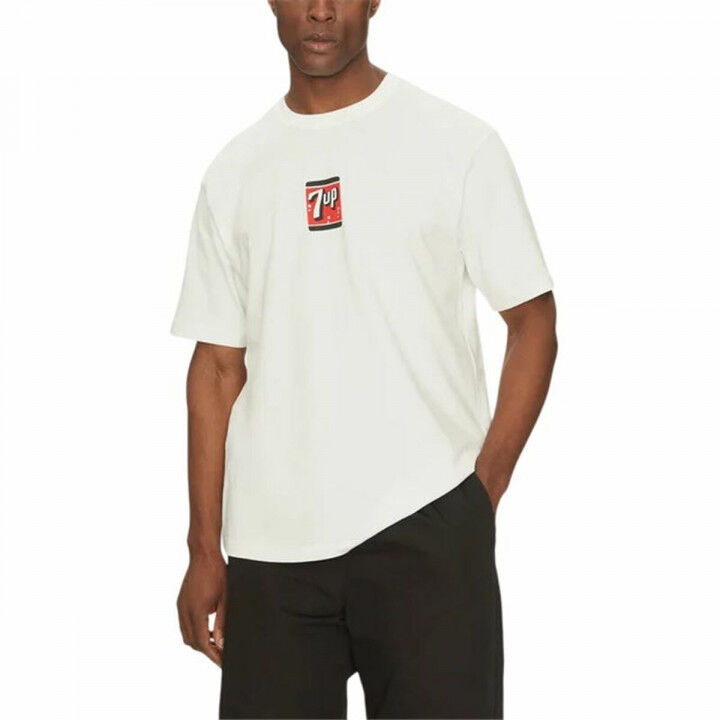 Heren-T-Shirt met Korte Mouwen Only & Sons Ons7Up Rlx Ss Beige