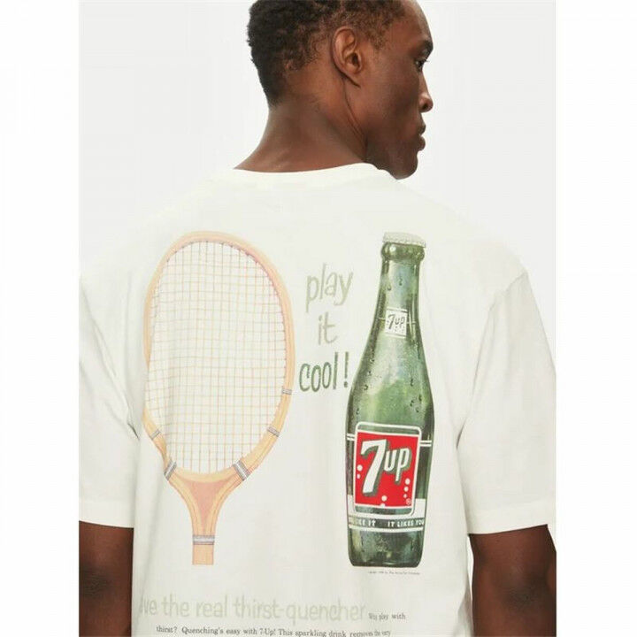 Herren Kurzarm-T-Shirt Only & Sons Ons7Up Rlx Ss Beige