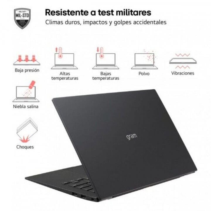 Laptop LG 14Z90S-G.AD78B Qwerty Spanisch 14" 1,4 GHz Intel Core Ultra 7 155H 32 GB RAM 1 TB SSD (Restauriert A)