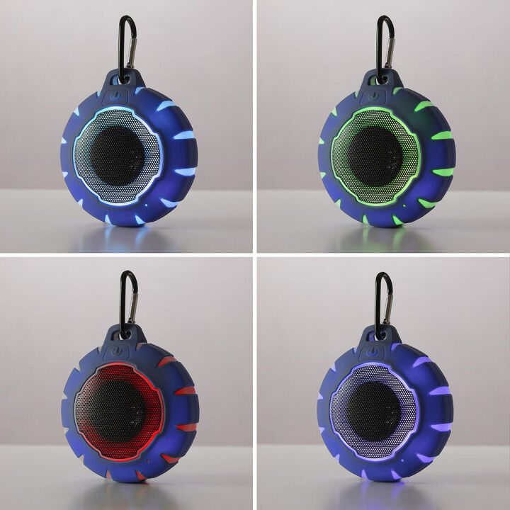 Altoparlante Galleggiante Senza Fili con LED Floaker InnovaGoods Azzurro Nero (Ricondizionati B)