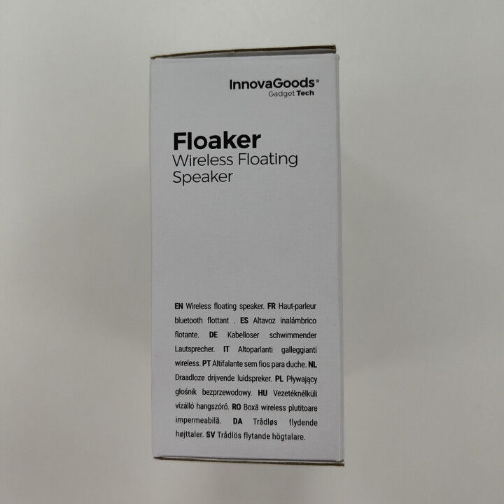Altoparlante Galleggiante Senza Fili con LED Floaker InnovaGoods Azzurro Nero (Ricondizionati B)