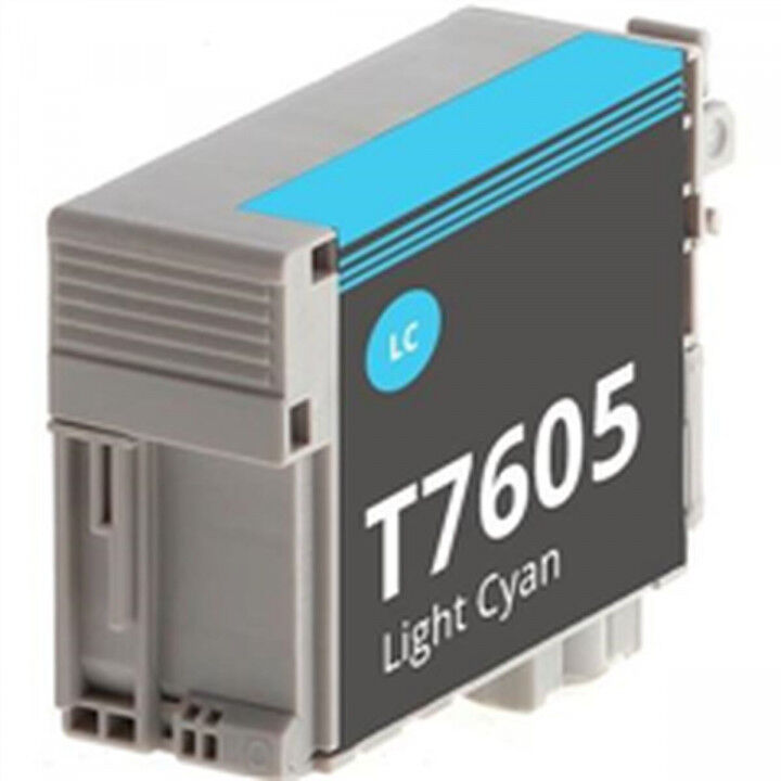 Compatibele inktcartridge Epson T7605 Blauw