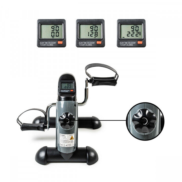 Pedaliera statica per braccia e gambe con tappetino Velora 2100 InnovaGoods